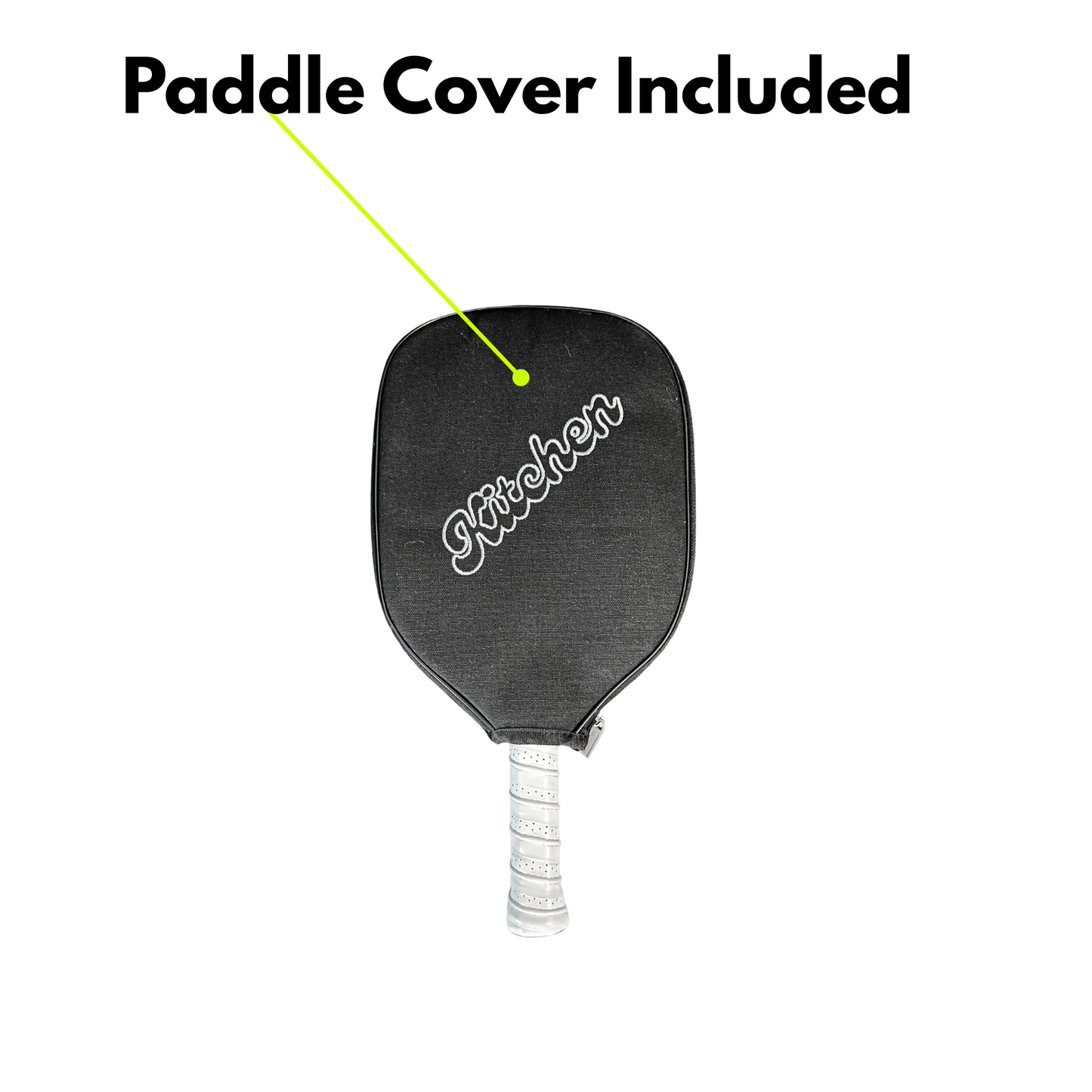 K1Y Carbon Fiber Silver Titanium 16MM Core (Includes Paddle Cover)