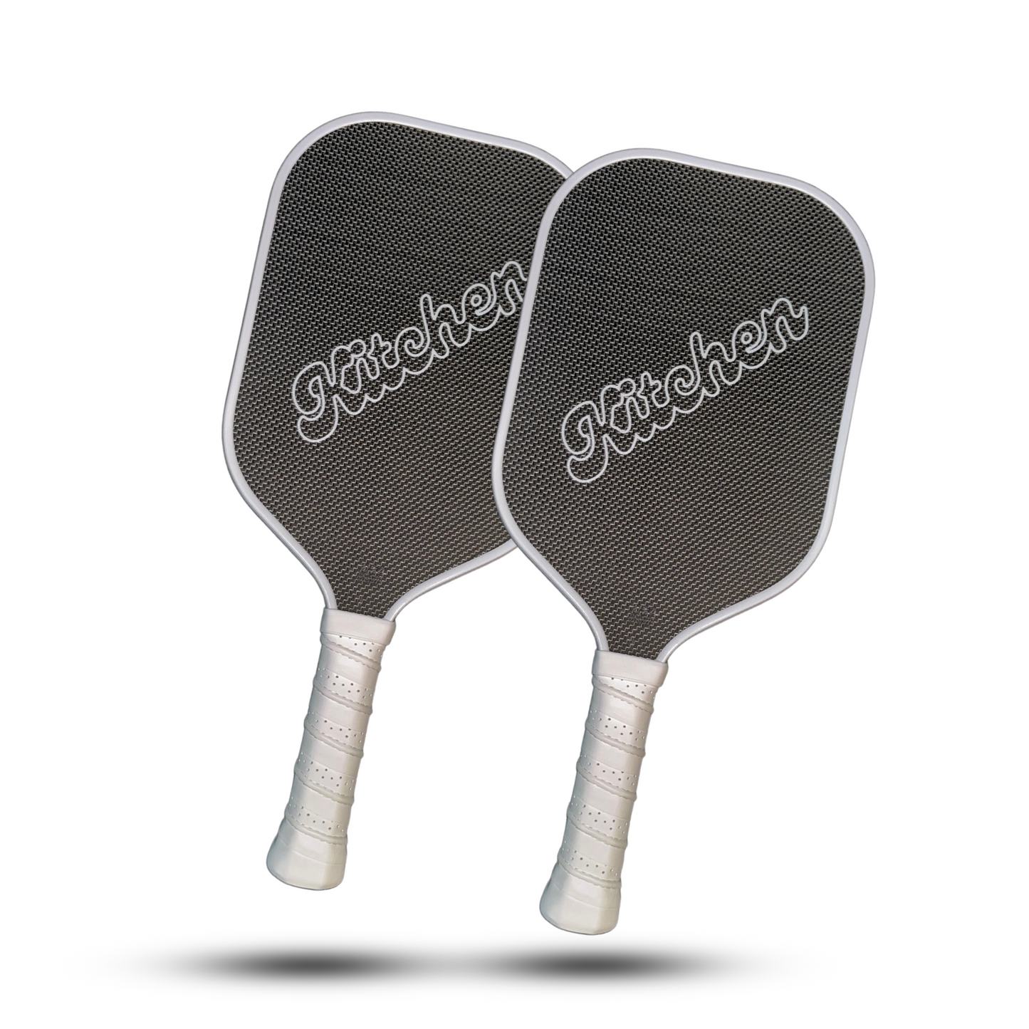 Kitchen Titanium Pickleball Paddle Set- Yellow Ball
