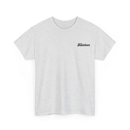 Kitchen Pickleball Tee shirt ash front